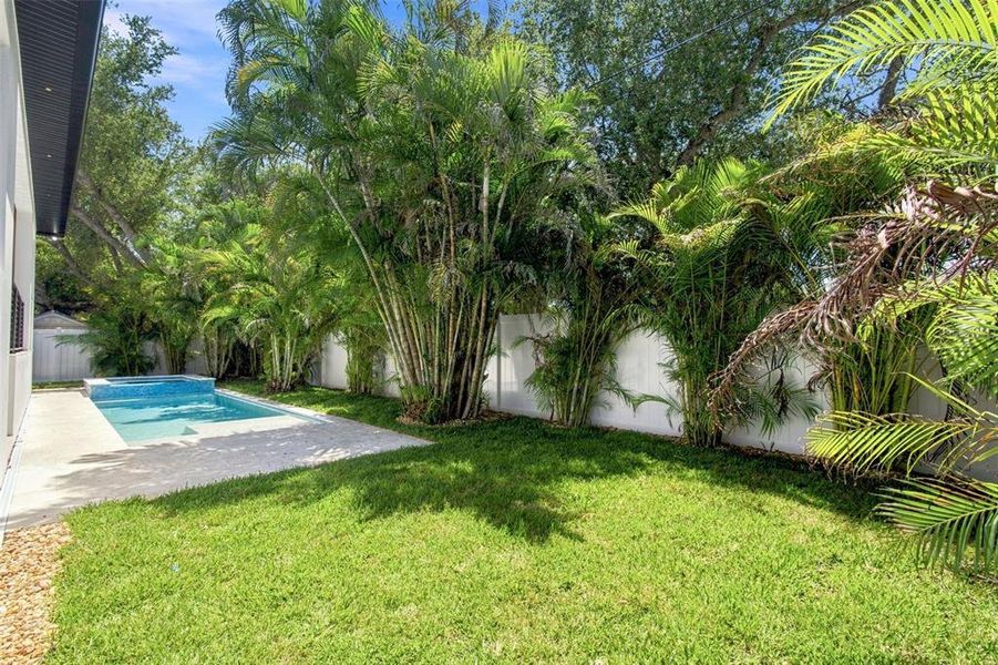 Exterior details and patio area of a home in , Tampa (Image 31). Exterior details and patio area of a home in , Tampa (Image 31).