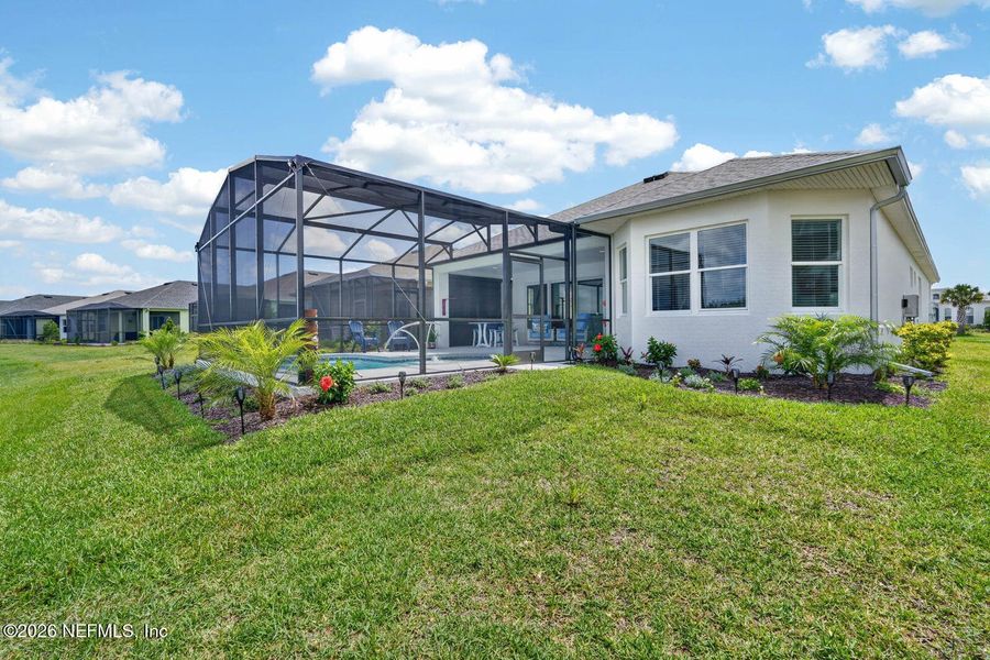 Exterior details and patio area of a home in , Daytona Beach (Image 37). Exterior details and patio area of a home in , Daytona Beach (Image 37).