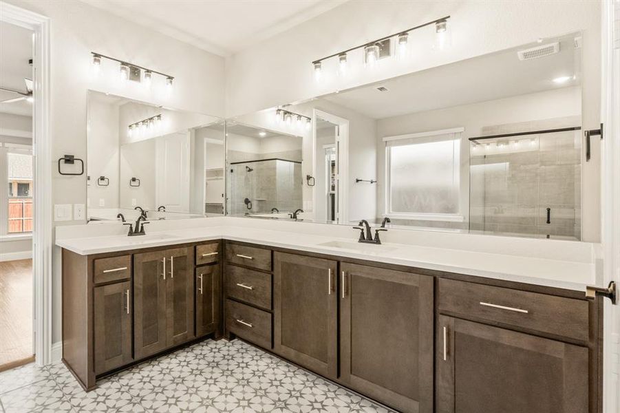 Furnished interior view inside a new home in Timberbrook, Justin (Image 10).