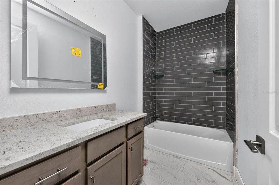 Furnished interior view inside a new home in , Englewood (Image 17). Furnished interior view inside a new home in , Englewood (Image 17).