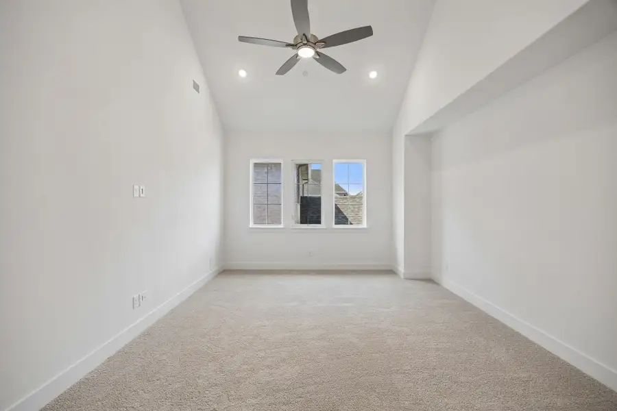 Spacious, unfurnished interior of a new home in Newman Village Townhomes, Frisco (Image 24).