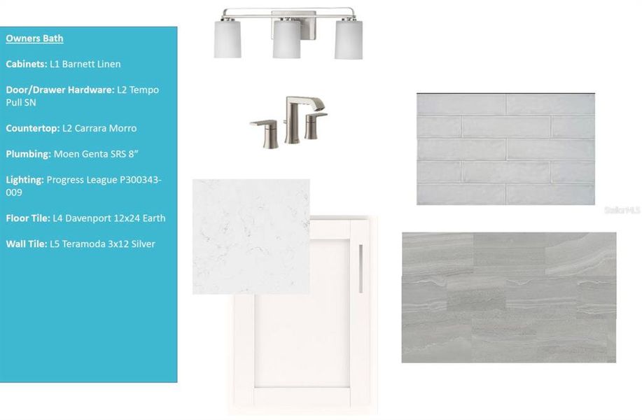 Sample of building materials used in homes in Vivir, Valrico (Image 3).