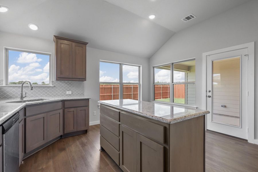 Representative furnished interior of a home built from the Cambria I by Cheldan Homes in Craftsmen's Corner, Cleburne (Image 47).
