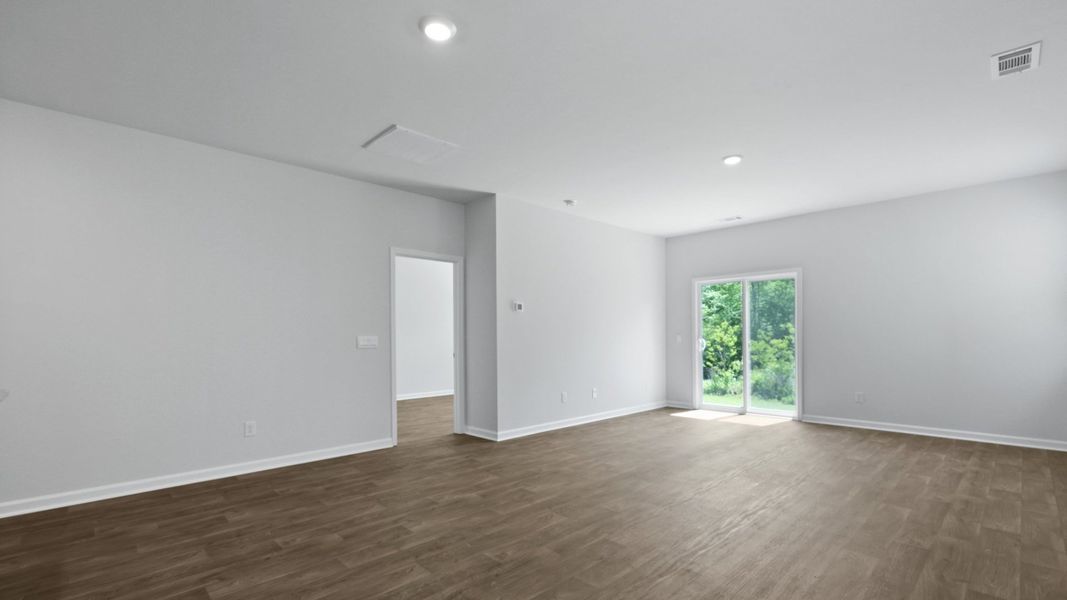 Representative unfurnished interior of a home built from the MANNING by D.R. Horton in Lakeview at Kitfield, Moncks Corner (Image 25). Representative unfurnished interior of a home built from the MANNING by D.R. Horton in Lakeview at Kitfield, Moncks Corner (Image 25).