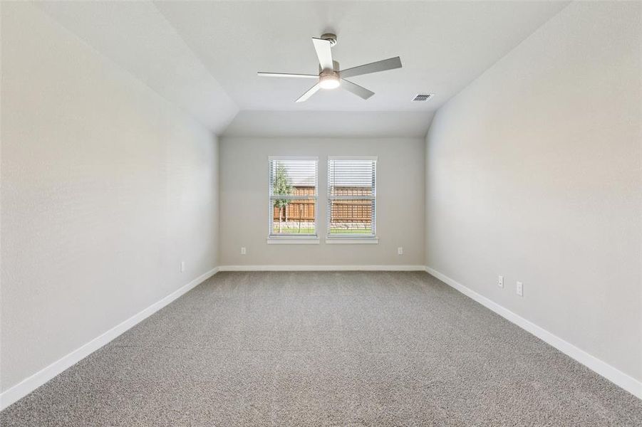 Spacious, unfurnished interior of a new home in Madero, Haslet (Image 37). Spacious, unfurnished interior of a new home in Madero, Haslet (Image 37).