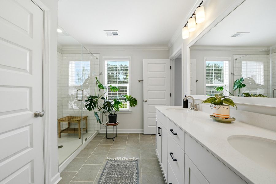 Furnished interior view inside a new home in Six Oaks, Summerville (Image 18).