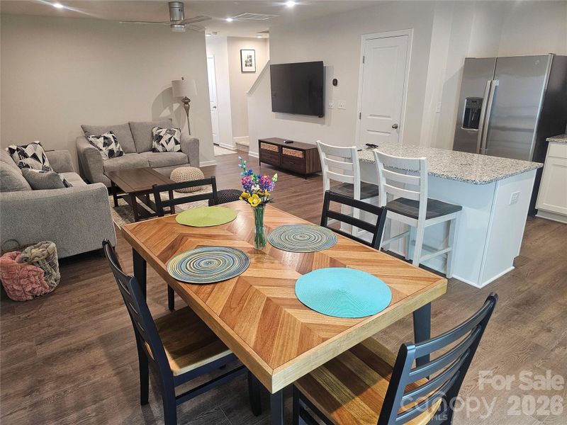 Furnished interior view inside a new home in , China Grove (Image 16).