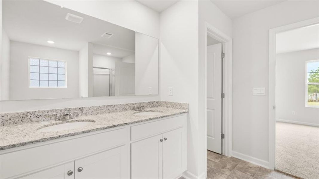 Furnished interior view inside a new home in Parkside at Carter Grove, Cartersville (Image 11).