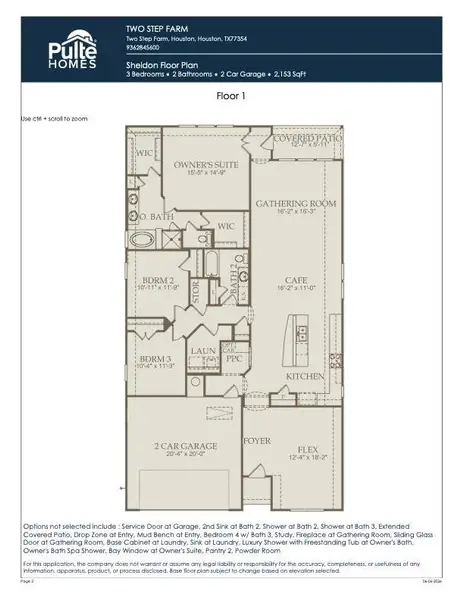Floor plan Floor plan