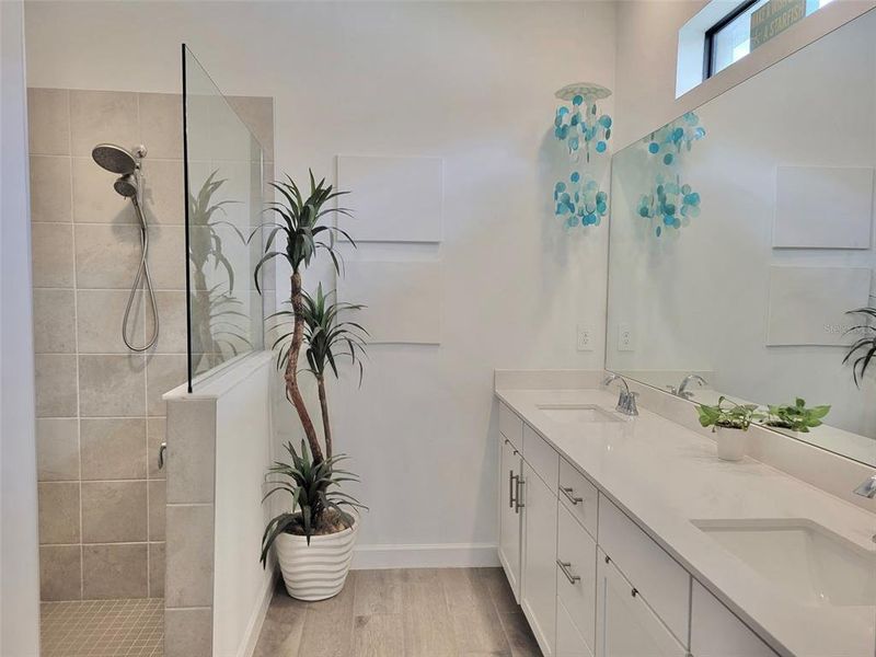 Furnished interior view inside a new home in , Estero (Image 19).