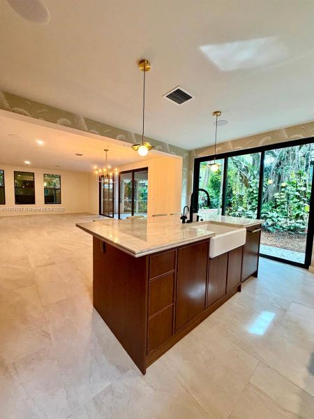 Furnished interior view inside a new home in , Miami (Image 5).