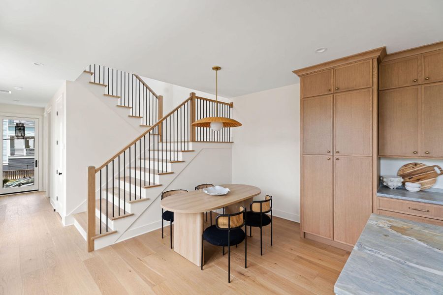 Furnished interior view inside a new home in , Charleston (Image 4).