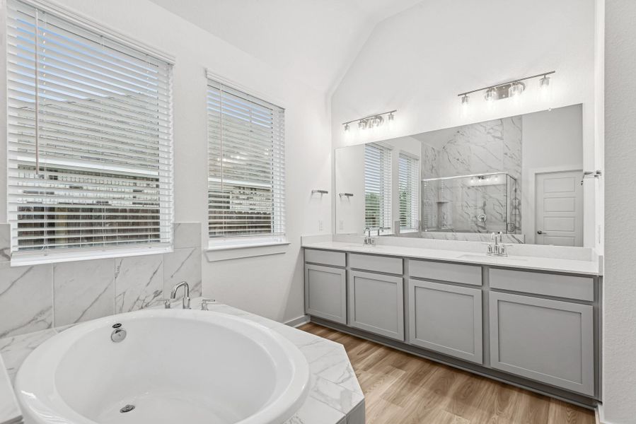 Furnished interior view inside a new home in Miller's Pond, Rosenberg (Image 4). Furnished interior view inside a new home in Miller's Pond, Rosenberg (Image 4).