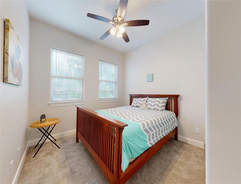 Furnished interior view inside a new home in , The Woodlands (Image 7).