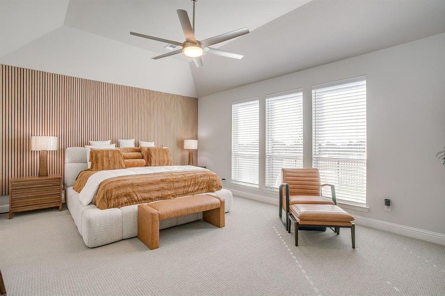 Furnished interior view inside a new home in M3 Ranch 60s, Mansfield (Image 24).