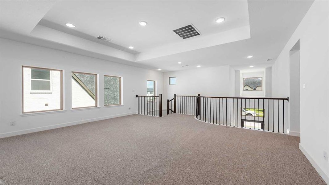 Spacious, unfurnished interior of a new home in Mosaic 50', Celina (Image 27). Spacious, unfurnished interior of a new home in Mosaic 50', Celina (Image 27).