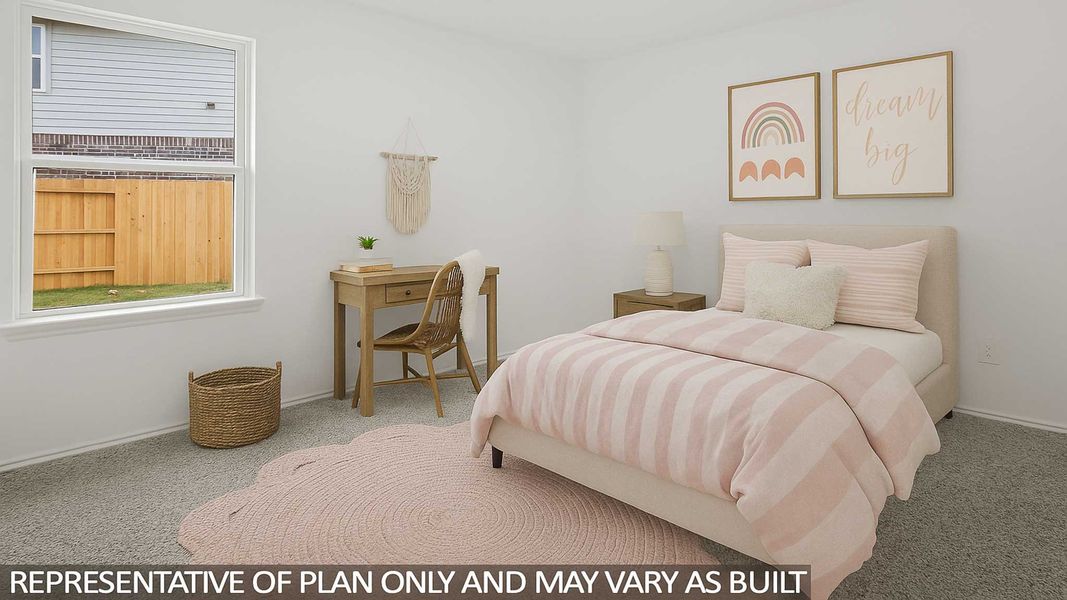 Furnished interior view inside a new home in Sunterra, Katy (Image 6).
