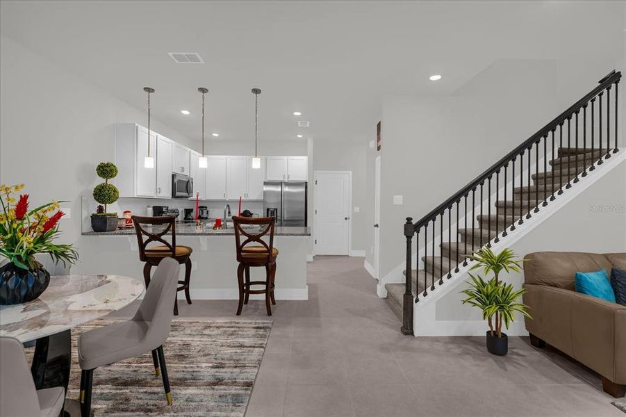 Furnished interior view inside a new home in , St. Cloud (Image 11).