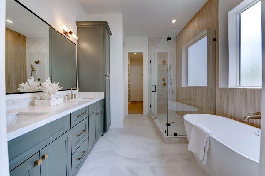 Furnished interior view inside a new home in , Houston (Image 31). Furnished interior view inside a new home in , Houston (Image 31).