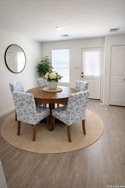 Furnished interior view inside a new home in , Seguin (Image 10).