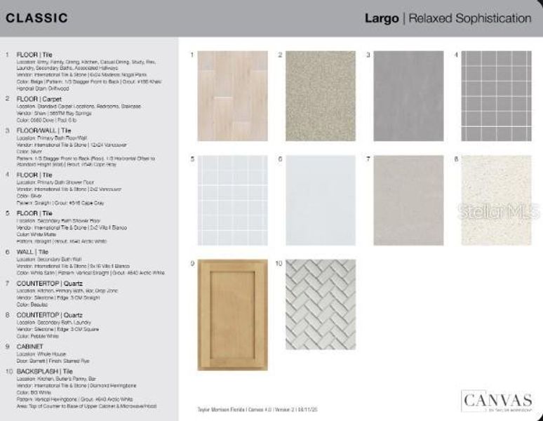 Sample of building materials used in homes in Skye Ranch Community Group Page, Sarasota (Image 3). Sample of building materials used in homes in Skye Ranch Community Group Page, Sarasota (Image 3).