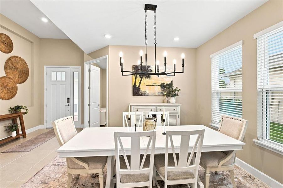Furnished interior view inside a new home in The Cove at West Port, Port Charlotte (Image 7). Furnished interior view inside a new home in The Cove at West Port, Port Charlotte (Image 7).