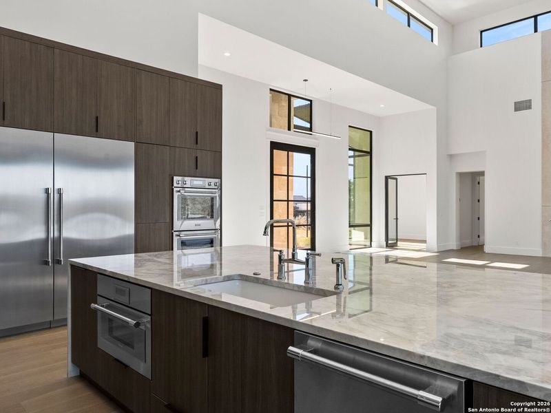 Furnished interior view inside a new home in , Boerne (Image 16).