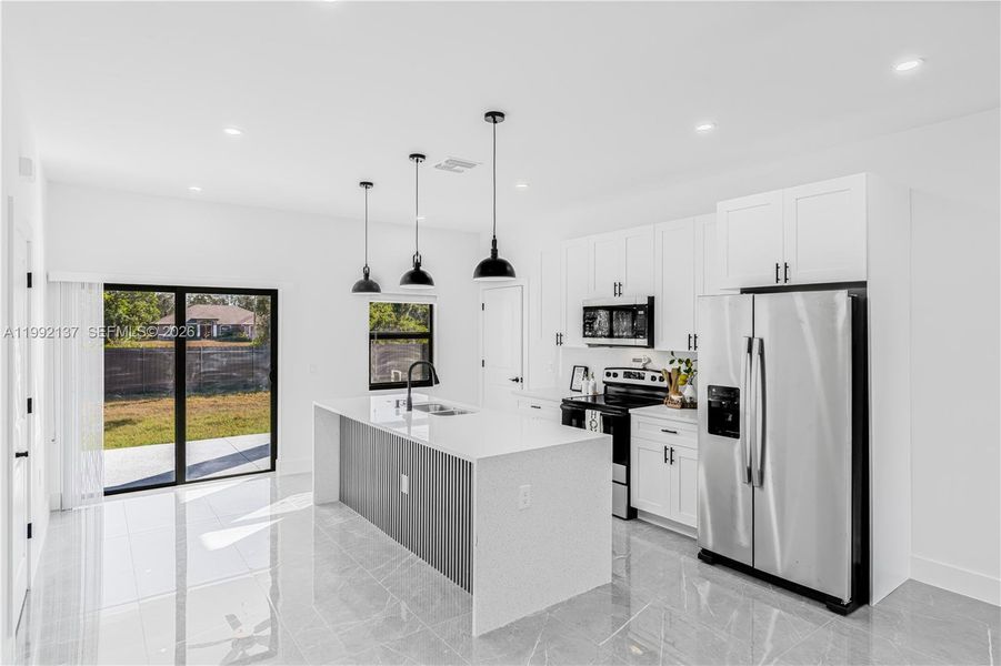 Furnished interior view inside a new home in , Lehigh Acres (Image 7). Furnished interior view inside a new home in , Lehigh Acres (Image 7).