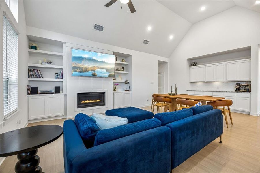 Furnished interior view inside a new home in Solterra Texas, Mesquite (Image 28).
