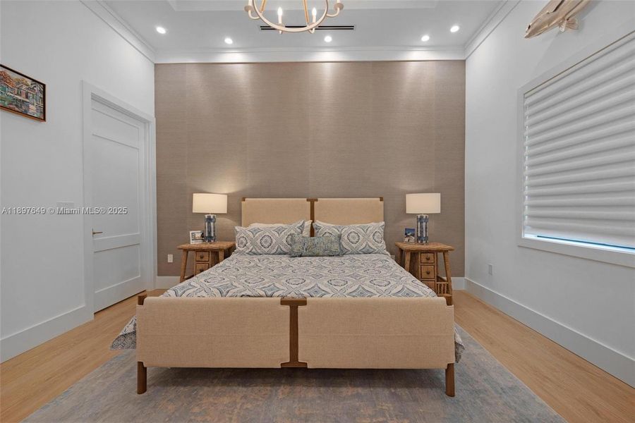 Furnished interior view inside a new home in , Key Largo (Image 15).