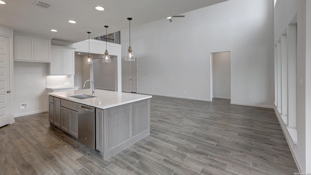 Furnished interior view inside a new home in Haby Hill, San Antonio (Image 13).