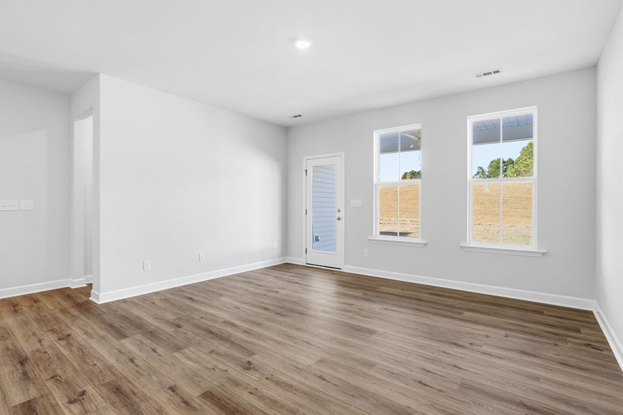 Spacious, unfurnished interior of a new home in Renaissance at White Oak, Garner (Image 17).