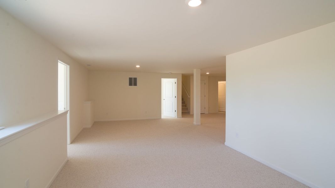 Representative unfurnished interior of a home built from the The Briarhaven III by Norfolk Homes in Coronado Estates, Jackson (Image 47).