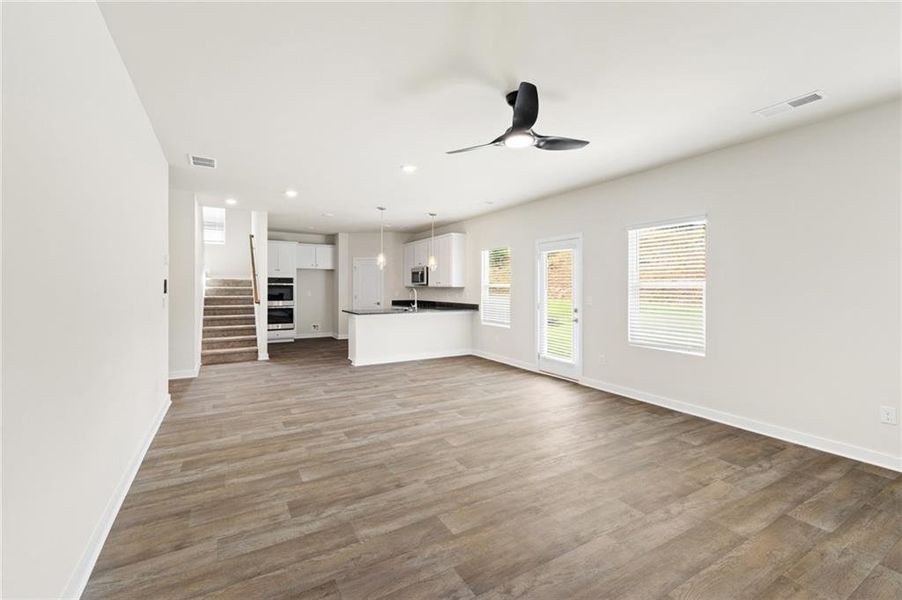 Spacious, unfurnished interior of a new home in Fern Dale, Fairburn (Image 15).