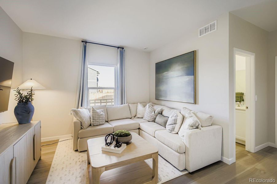 Model Home Reflected