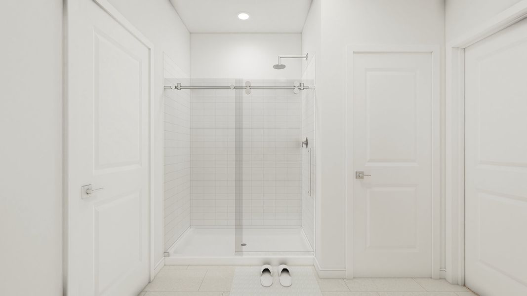 Primary bath shower Primary bath shower