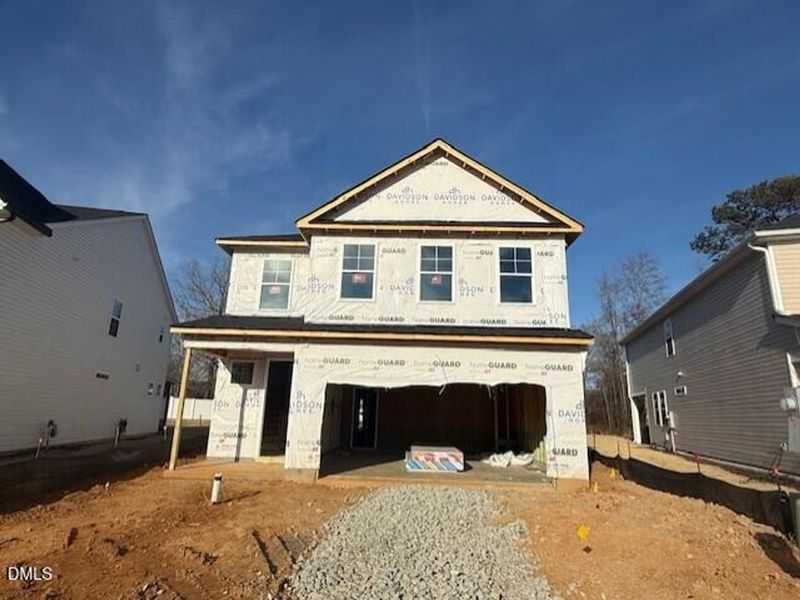 In-progress construction of a new home in Gregory Village, Lillington, NC (Image 25).