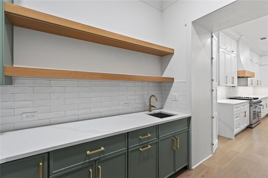 Furnished interior view inside a new home in , Bethlehem (Image 9).