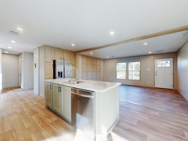 Furnished interior view inside a new home in , Williston (Image 13). Furnished interior view inside a new home in , Williston (Image 13).