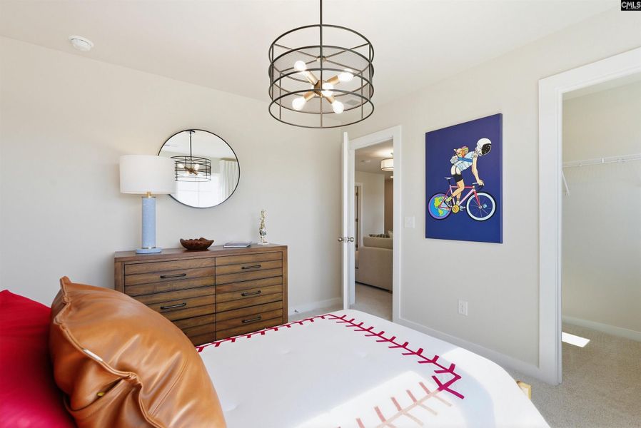 Furnished interior view inside a new home in Boykin Hills, Chapin (Image 30).