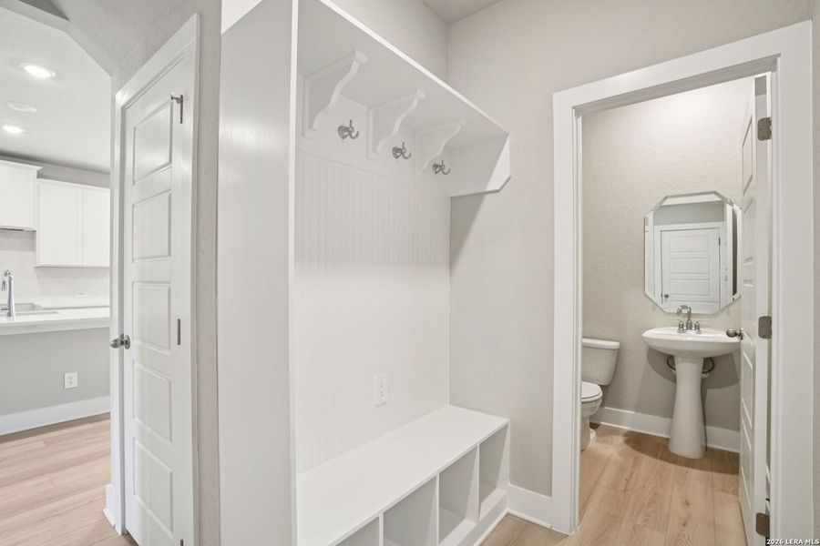 Furnished interior view inside a new home in Legendary Trails - Premier Series, Cibolo (Image 17).