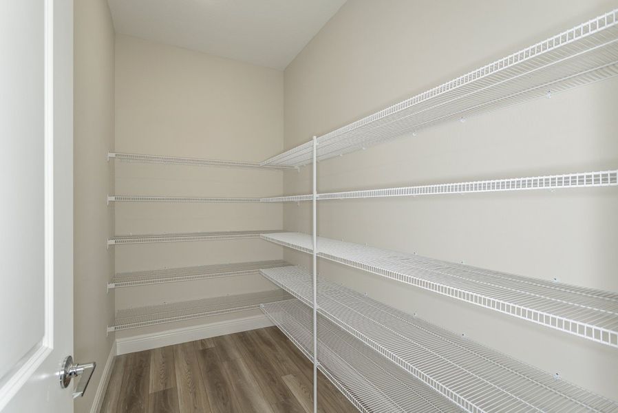 Spacious, unfurnished interior of a new home in Pasadena Woods, Wesley Chapel (Image 12). Spacious, unfurnished interior of a new home in Pasadena Woods, Wesley Chapel (Image 12).