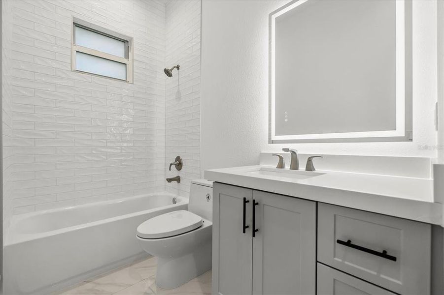 Furnished interior view inside a new home in , Kissimmee (Image 12).