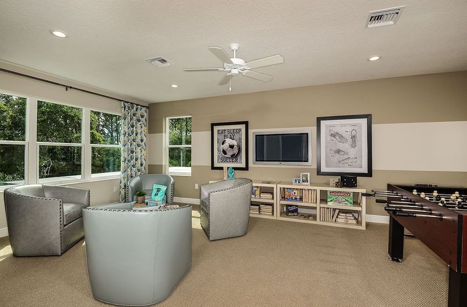 Representative furnished interior of a home built from the Kiawah 2 by Neal Communities in Canoe Creek, Parrish (Image 17). Representative furnished interior of a home built from the Kiawah 2 by Neal Communities in Canoe Creek, Parrish (Image 17).
