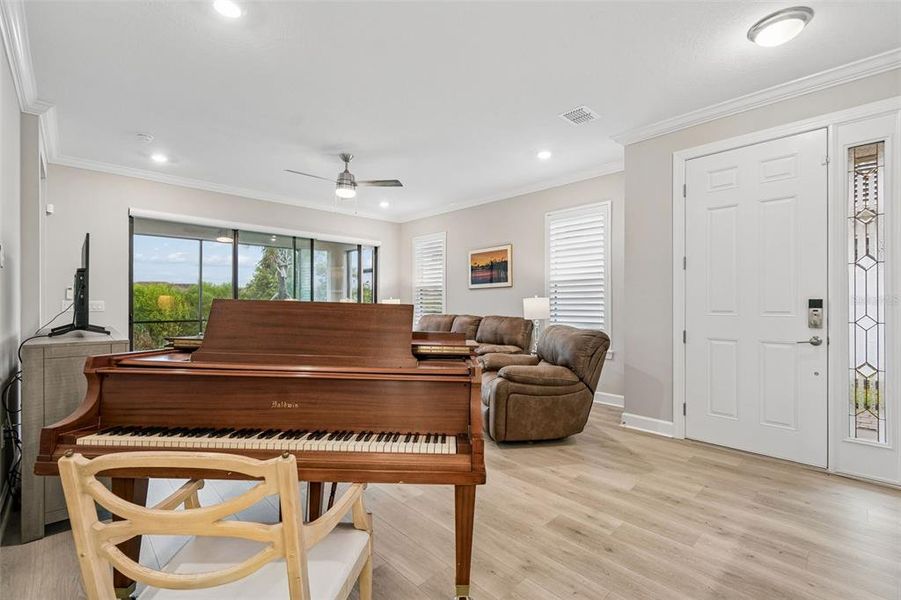 Furnished interior view inside a new home in , Wesley Chapel (Image 13). Furnished interior view inside a new home in , Wesley Chapel (Image 13).