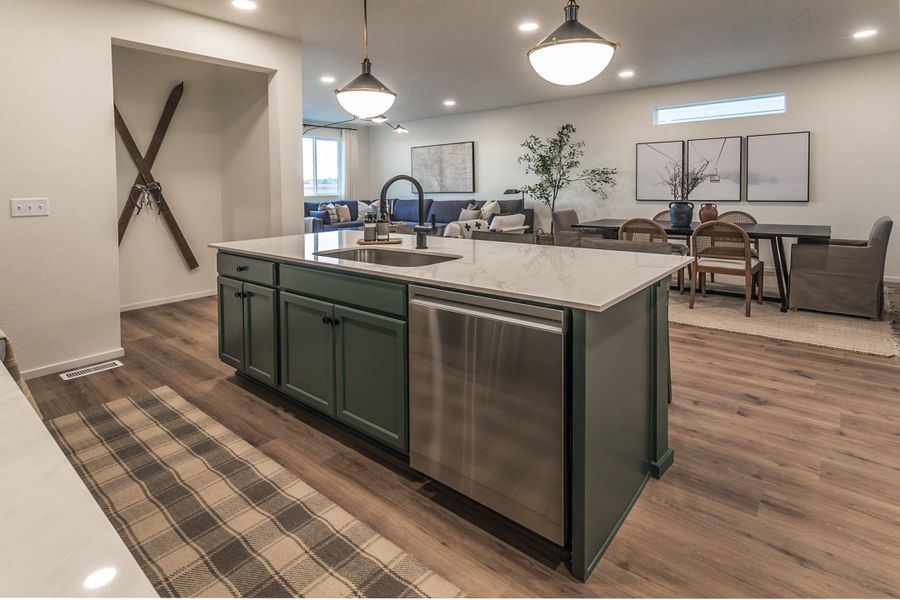 Furnished interior view inside a new home in Bloom, Fort Collins (Image 15).