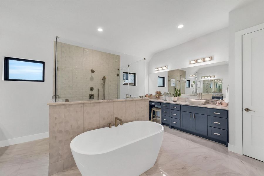 Furnished interior view inside a new home in Lakeview, Waller (Image 28).