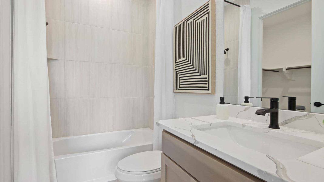 Furnished interior view inside a new home in Butlers Bend Estates, Pinehurst (Image 50).