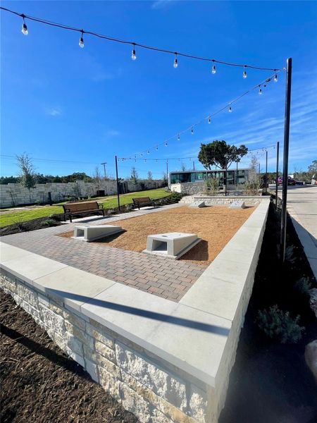 View of property's community featuring a patio