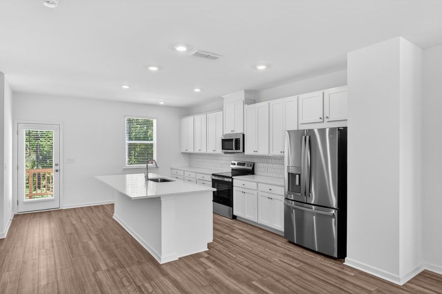 Furnished interior view inside a new home in Alder Creek, Cumming (Image 8).